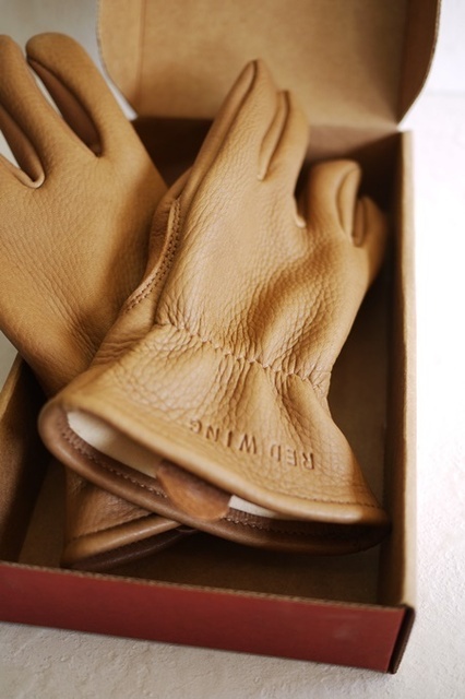 Red Wing Gloves / Lined Brown Buckskin | レッドウィング