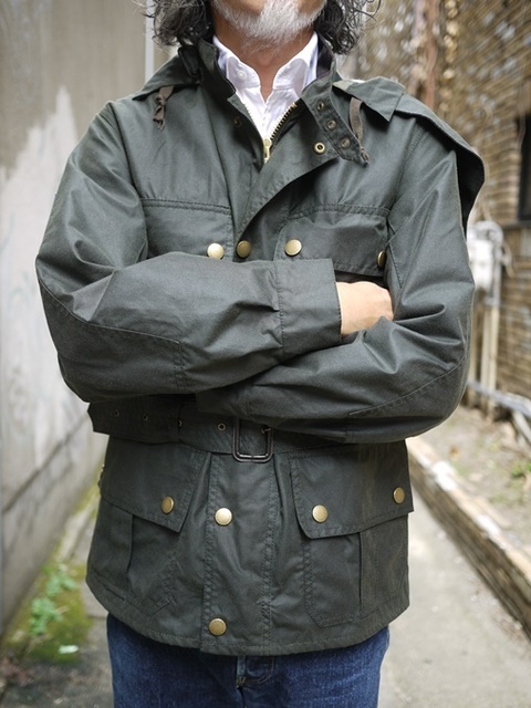 潜水艦乗りのバブアーです。/ BARBOUR 潜水艦乗りのバブアーです。/ BARBOUR